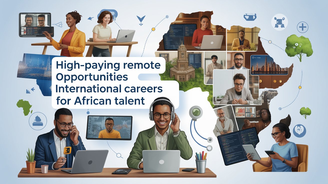 7 High-Paying Remote And International Job Opportunities For African Professionals In 2026